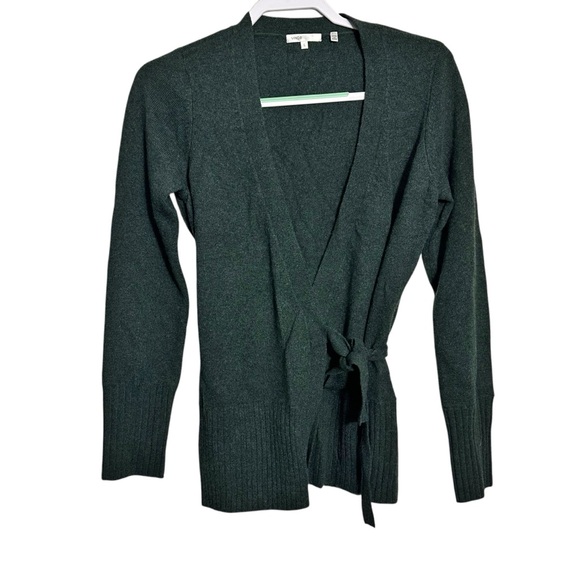 Vince Cashmere Hunter Green Sweater - Picture 1 of 7